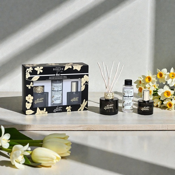 Подарочный набор Maison Berger Paris (интерьерные спрей-духи 50мл+диффузор 90мл) Лолита Лемпика черная