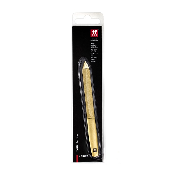 Пилка для ногтей Zwilling Twinox Gold Edition