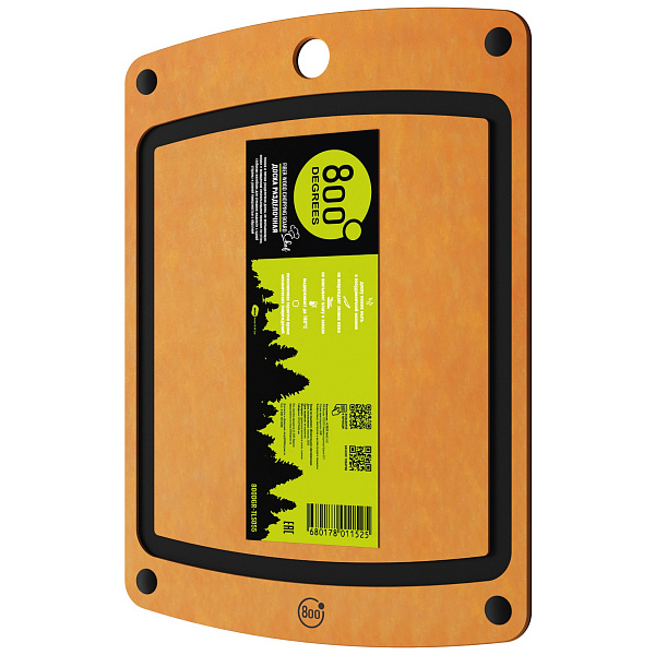  Доска разделочная 37х27 cм 800 Degrees Fiber Wood Chief Chopping Board.