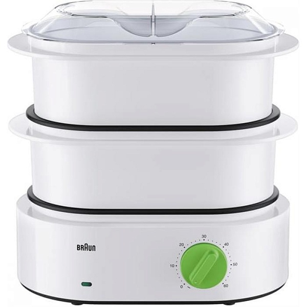 Пароварка Braun FS 3000WH белая