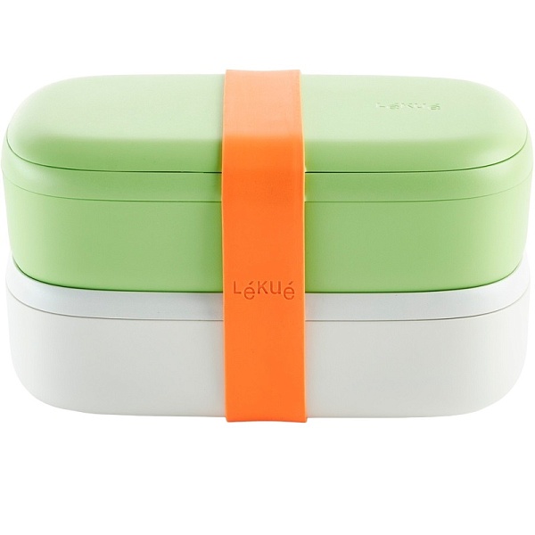 Ланч-бокс двойной 1 л Lekue To Go