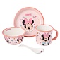 Набор посуды Минни Маус, розовый