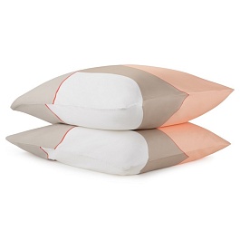 Набор из двух наволочек из сатина с авторским принтом Tkano Freak Fruit 70 х 70 см