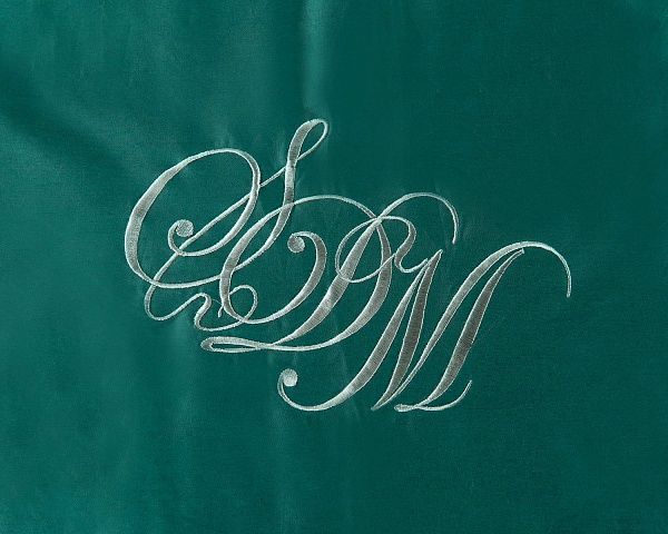 Комплект постельного белья семейный Sofi de Marko Нельсон №12 зелёный