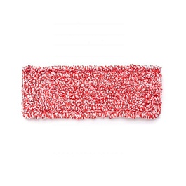 Насадка для швабры с липучкой 40 см Cisne красный-белый