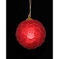 Шар новогодний декоративный EnjoyMe Paper Ball красный