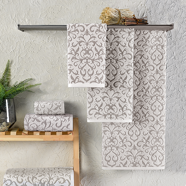 Полотенце махровое 70x140 см ARMANDO, светло-коричневый