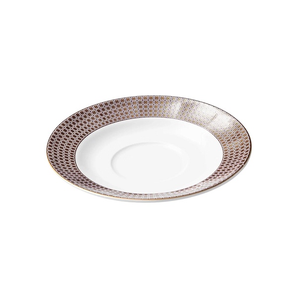 Блюдце Wallendorfer 14 см Soren Gold