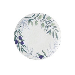 Тарелка обеденная 26,5 см Casa Domani Оливковая роща