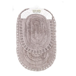 Коврик д/ванной кружевной 50х70 YANA (мокко)