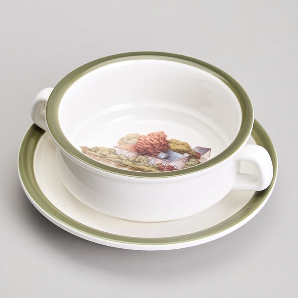 Бульонница с блюдцем 250 мл Lefard Family house