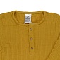 Рубашка из хлопкового муслина 12-18 M Tkano Essential горчичный