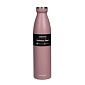Стальная бутылка 750 мл Sistema розовый