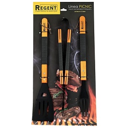 Набор для барбекю Regent inox Picnic 3 предмета
