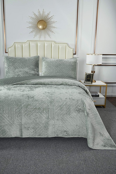 Патрисия (изумруд) Покрывало 160х220