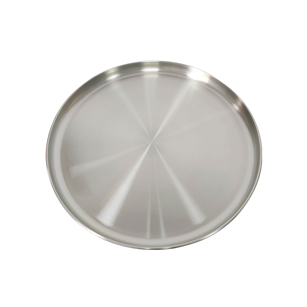 Столик кофейный dahl, D60х42 см, матовый хром/серый