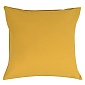 Набор из двух наволочек из органического стираного хлопка Tkano Essential 70 x 70 см горчичный