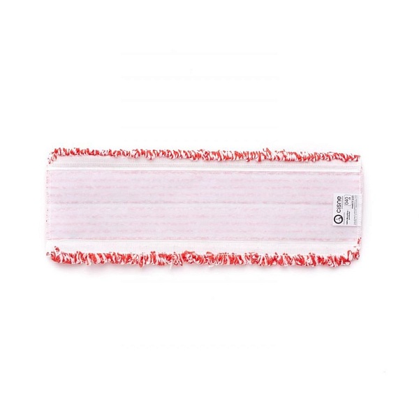 Насадка для швабры с липучкой 40 см Cisne красный-белый