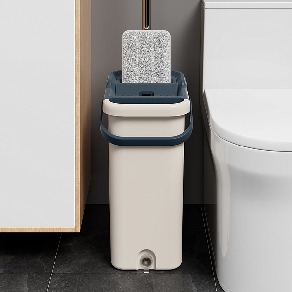 Насадка сменная для швабры Smart Solutions Cleanup серый