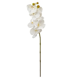 Орхидея декоративная 86 см Азалия белый