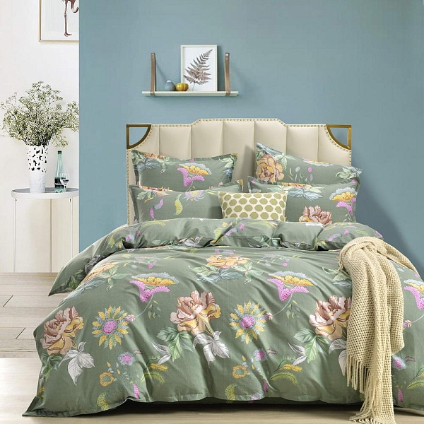 Комплект постельного белья полутораспальный Sofi de Marko Клотильда сатин