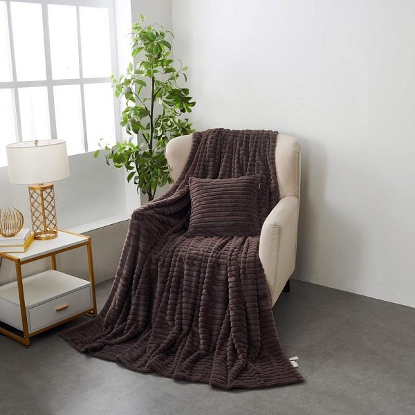 Покрывало 220 х 240 см Sofi de Marko Орландо кофе