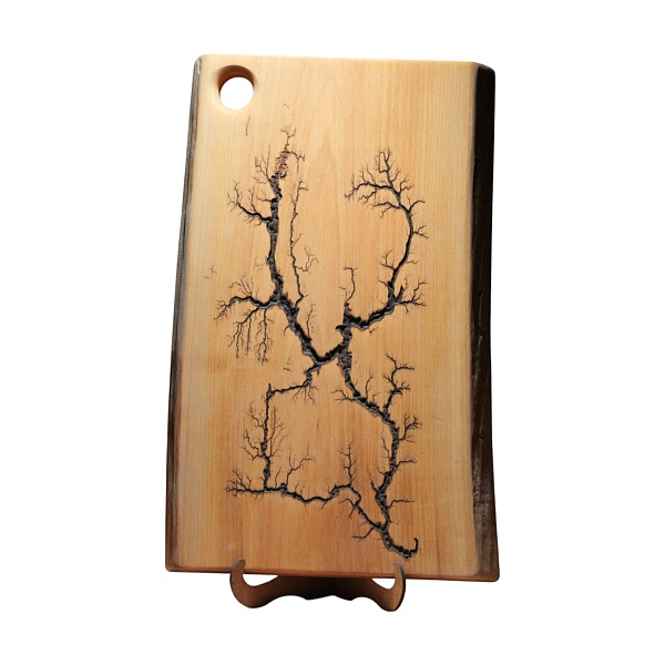 доска "Натура с молниями Лихтенберга", стандарт