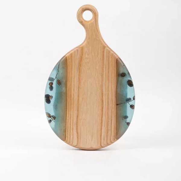 Доска Мастерская Клименко Ольха С бирюза