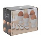 Набор подставок для яиц с ложками Excellent Houseware 8 предметов