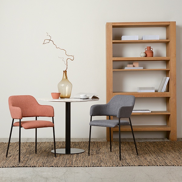 Стул Bergenson Bjorn Wendy рогожка тёмно-серый