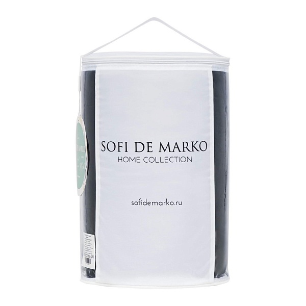 Одеяло 160 х 220 см Sofi de Marko Premium Mako чёрный