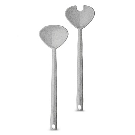 Приборы для салата Crystal Salad organic серые