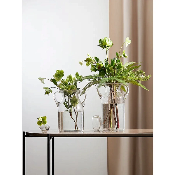 Ваза 29см Flowi, прозрачная