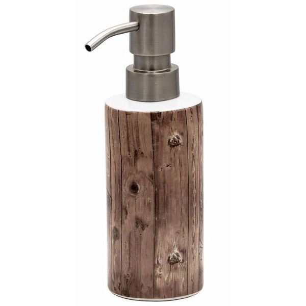 Дозатор для жидкого мыла Ridder Woody бежевый-коричневый