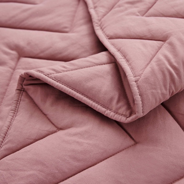 Комплект покрывало и наволочка 160 х 220 см Sofi de Marko Робби чайная роза