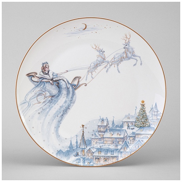 Тарелка 25,5 см Lefard Снежная королева