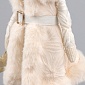 Сувенир Девушка в пальто 24 х 18 x 47 см Азалия кремовый