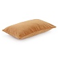 Чехол на подушку из хлопкового бархата 30 х 50 см Tkano Essential коричневый