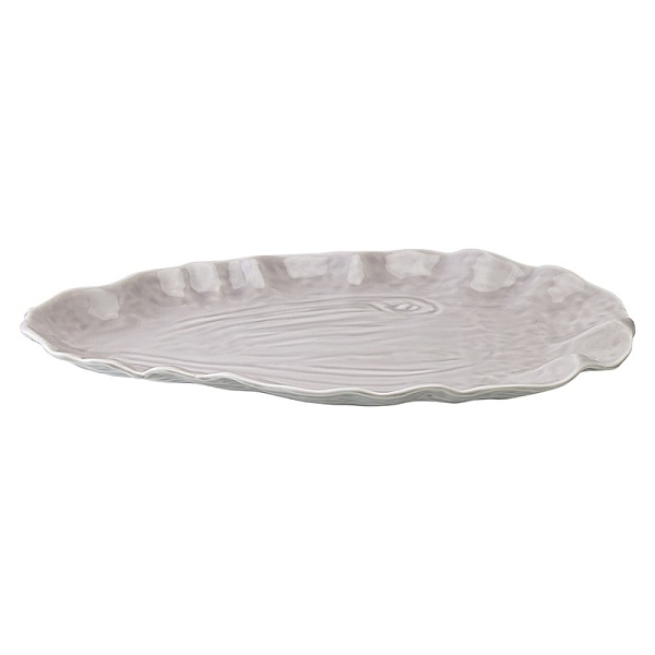 Блюдо сервировочное Tkano Sea treasures Clams серый