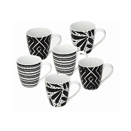 Кружка 360 мл METROPOL MANDALA в ассортименте