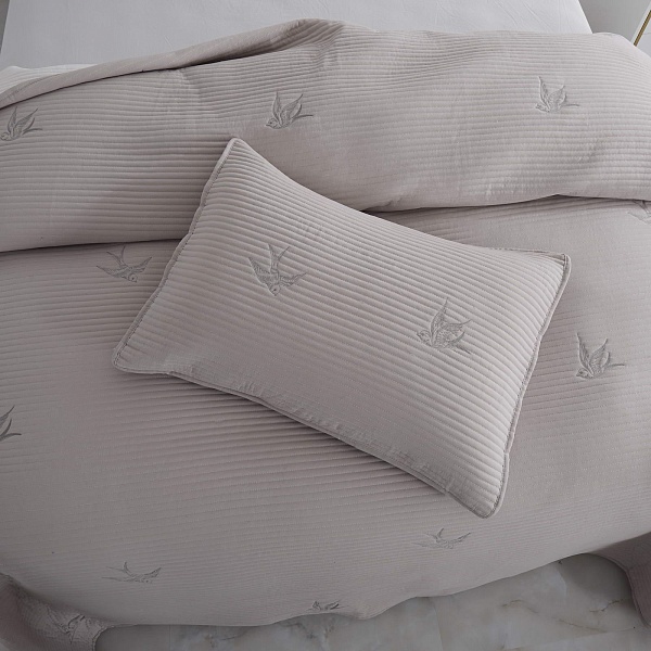 Комплект покрывало и наволочка 160 х 220 см Sofi de Marko Жаклин мокко