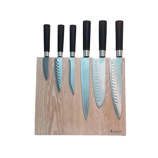 Подставка для ножей магнитная 6 ножей Woodinhome