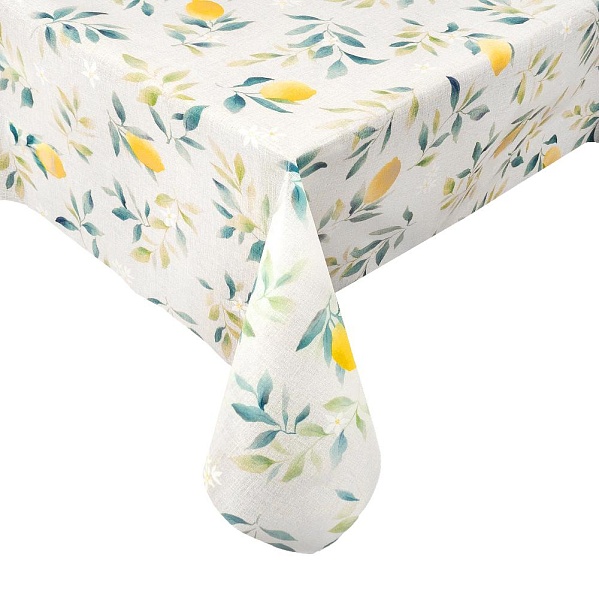 Клеенка 137 см "Meiwa" Organdy Лимоны