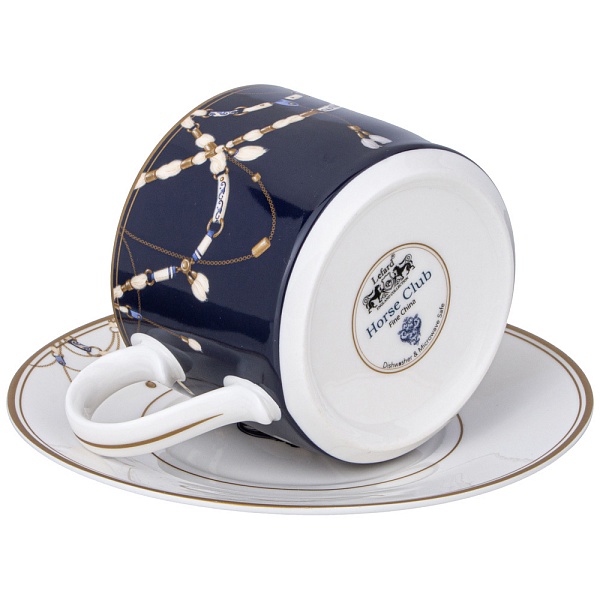 Пара чайная 300 мл Lefard Horse Club черная