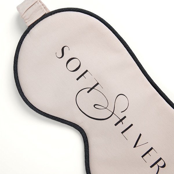 Маска д/сна Soft Silver 23 х 10 см, песчаный берег