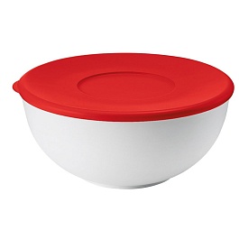 Контейнер 28 см Guzzini красная крышка