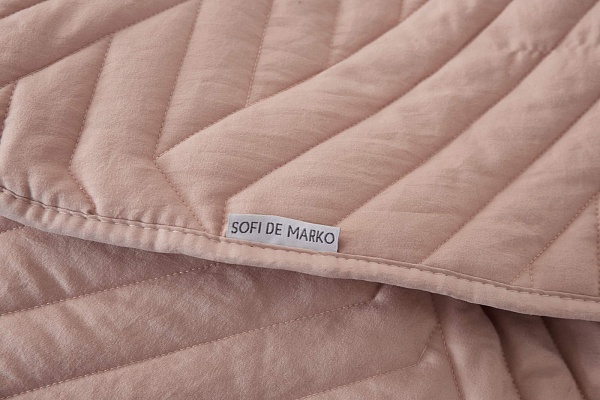 Мориц (пудра) Покрывало 160х220