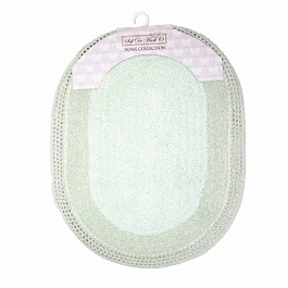 GEORGINA (ментол) Коврик для ванной кружевной 60х100