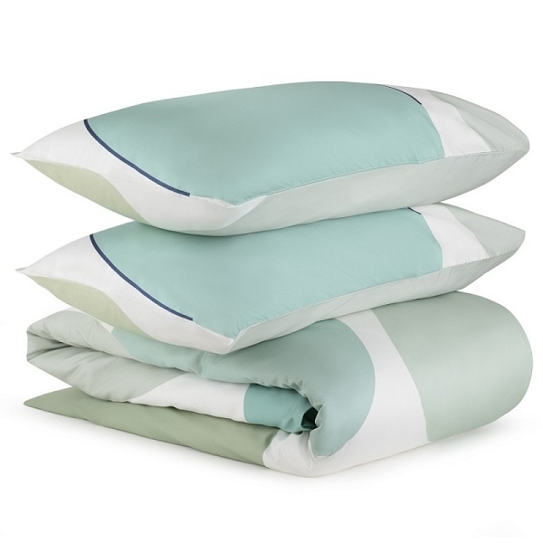 Комплект постельного белья из сатина Tkano Freak Fruit бирюзовый