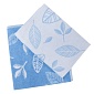 Полотенце кухонное 50 х 50 см Lasa Home Leaf синий